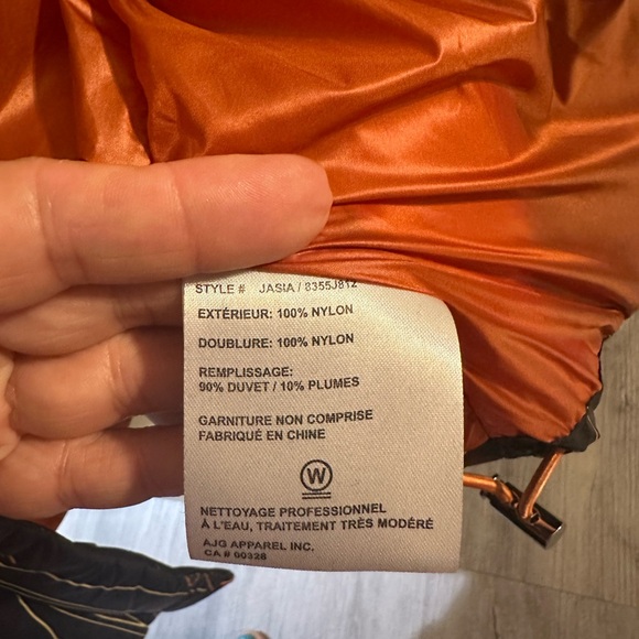 SOSKEN STUDIOS MARISA MINIGUCCI PORTRAIT PRINT DOWN PUFFER JACKET - Picture 8 of 15